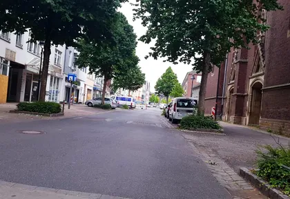 Streckenfoto bei Kilometer 13,8
