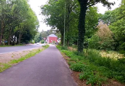 Streckenfoto bei Kilometer 17,2