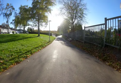 Streckenfoto bei Kilometer 30,4