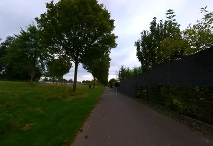 Streckenfoto bei Kilometer 26,3