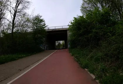 Streckenfoto bei Kilometer 5,4