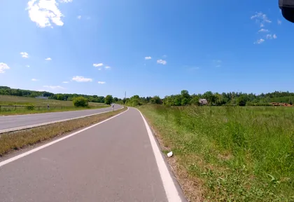 Streckenfoto bei Kilometer 9,8
