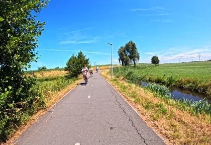 Routefoto bij kilometer 2,2