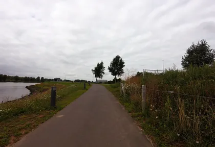 Routefoto bij kilometer 28,4