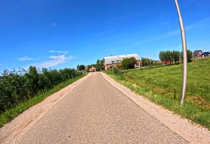 Routefoto bij kilometer 11,2