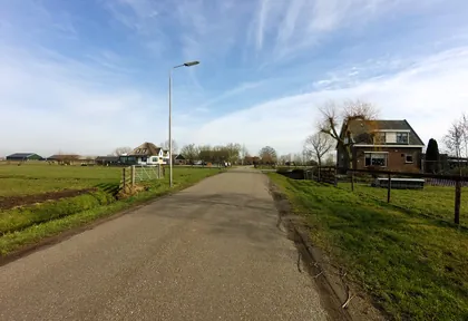 Routefoto bij kilometer 16,4