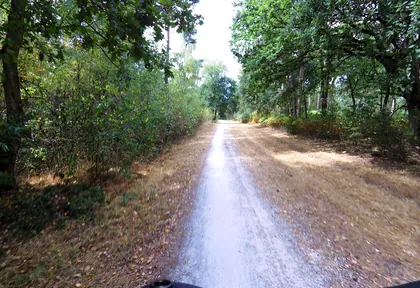 Routefoto bij kilometer 19,8