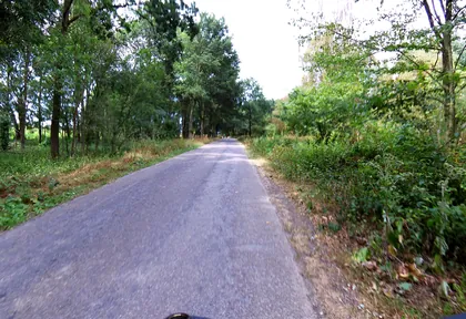 Routefoto bij kilometer 15,2
