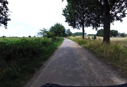 Routefoto bij kilometer 15,8