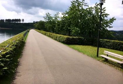 Route photo at kilometre 42