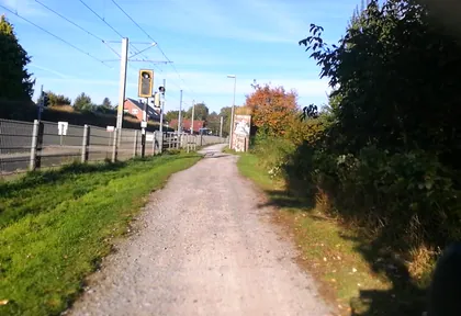Streckenfoto bei Kilometer 6,2
