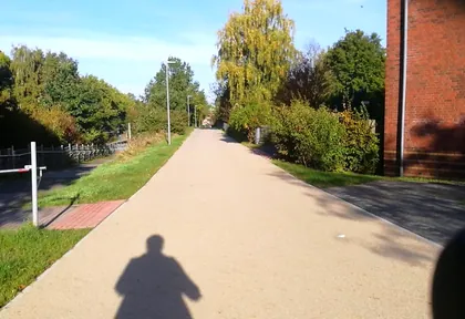 Streckenfoto bei Kilometer 6,8