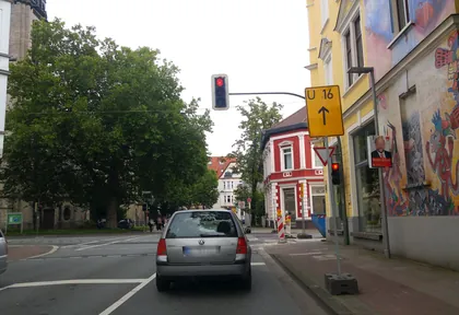 Streckenfoto bei Kilometer 30,7