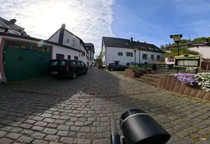 Streckenfoto bei Kilometer 2,2
