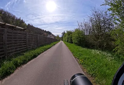 Streckenfoto bei Kilometer 27
