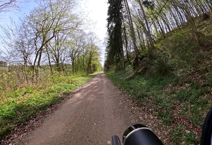 Streckenfoto bei Kilometer 26