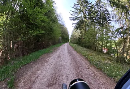 Streckenfoto bei Kilometer 0,2