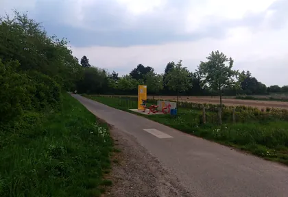 Streckenfoto bei Kilometer 6,2