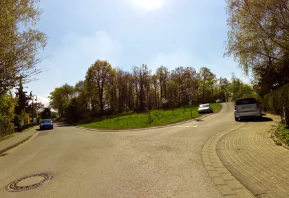 Streckenfoto bei Kilometer 11,8