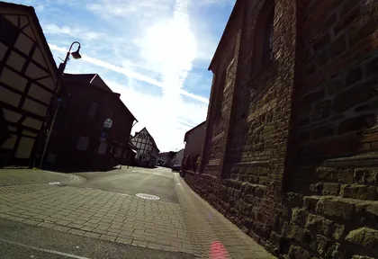 Streckenfoto bei Kilometer 27,7