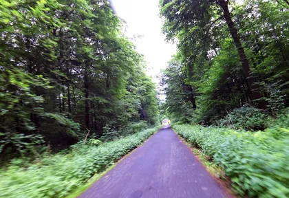 Streckenfoto bei Kilometer 22,6
