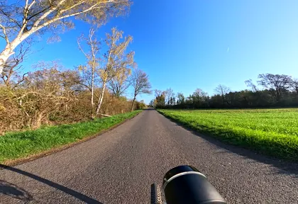 Streckenfoto bei Kilometer 16,8