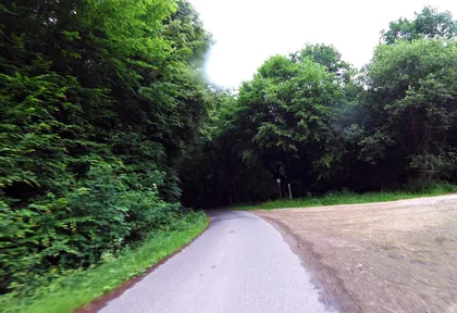 Streckenfoto bei Kilometer 20,4
