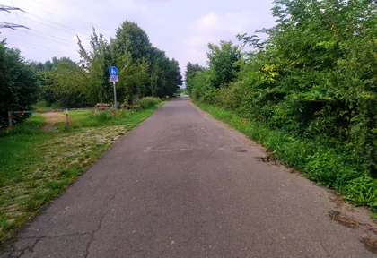 Streckenfoto bei Kilometer 6