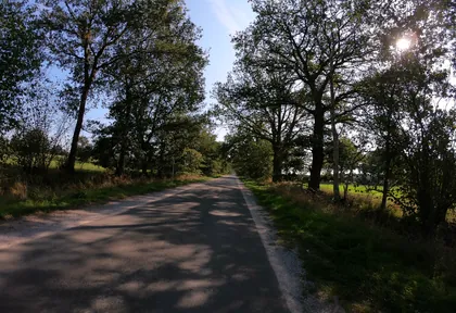 Streckenfoto der Route Coesfeld, Baumberge und vier Brücken