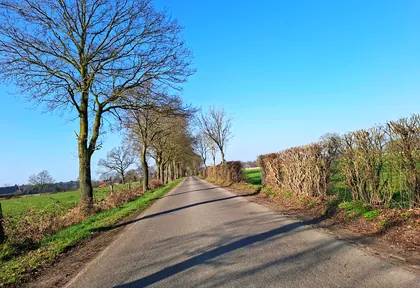 Streckenfoto bei Kilometer 8,6