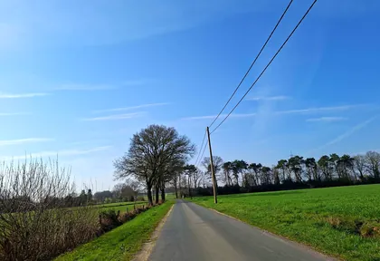 Streckenfoto bei Kilometer 3,2