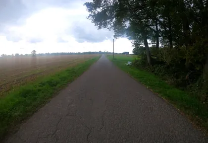 Streckenfoto bei Kilometer 28,1