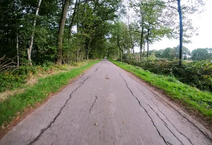 Streckenfoto bei Kilometer 30,8