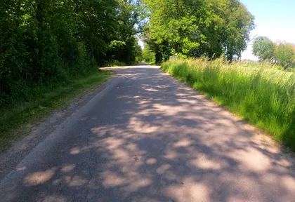 Streckenfoto bei Kilometer 5,8
