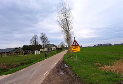 Routefoto bij kilometer 29,1