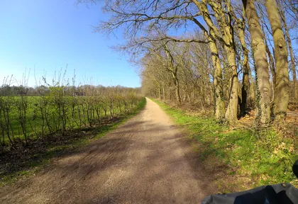 Routefoto bij kilometer 22,3