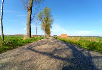 Routefoto bij kilometer 28,4