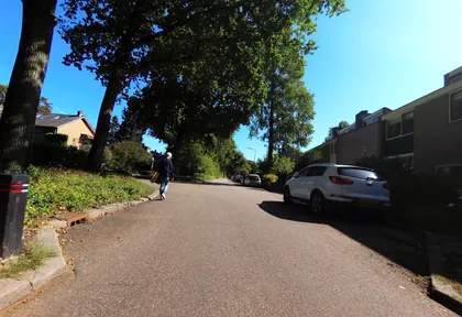 Routefoto van Doorn, bos en kastelen