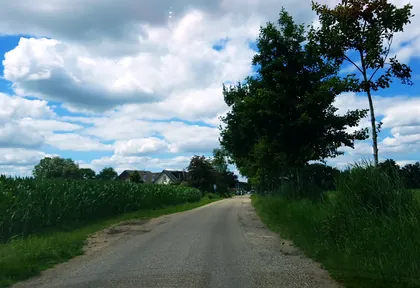 Routefoto bij kilometer 33,8