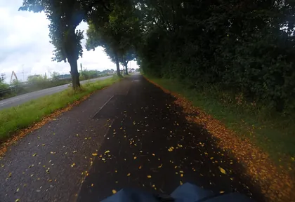 Streckenfoto bei Kilometer 30,4