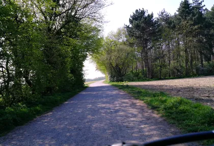 Streckenfoto bei Kilometer 1,2