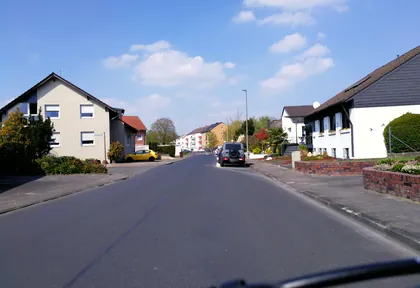 Streckenfoto bei Kilometer 0,4