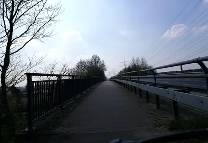Streckenfoto bei Kilometer 4,4