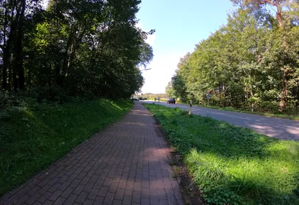 Streckenfoto bei Kilometer 24,2