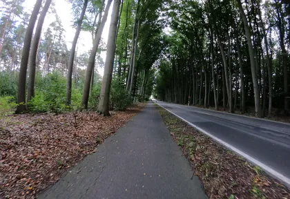 Streckenfoto bei Kilometer 6,6