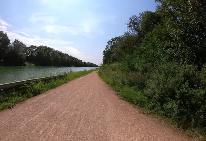 Streckenfoto bei Kilometer 27,7