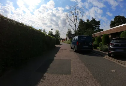Streckenfoto bei Kilometer 17,9