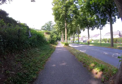 Streckenfoto bei Kilometer 9
