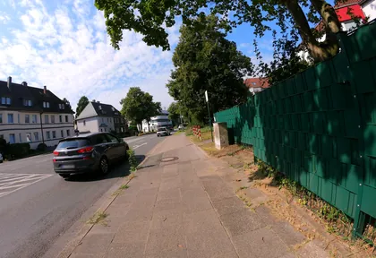 Streckenfoto bei Kilometer 9,6