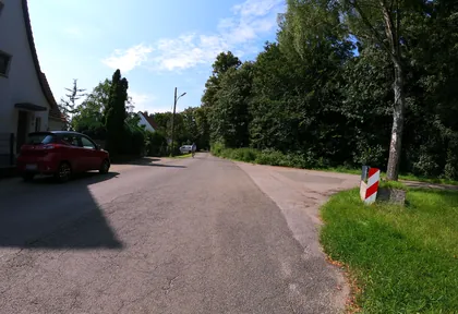 Streckenfoto bei Kilometer 3,2